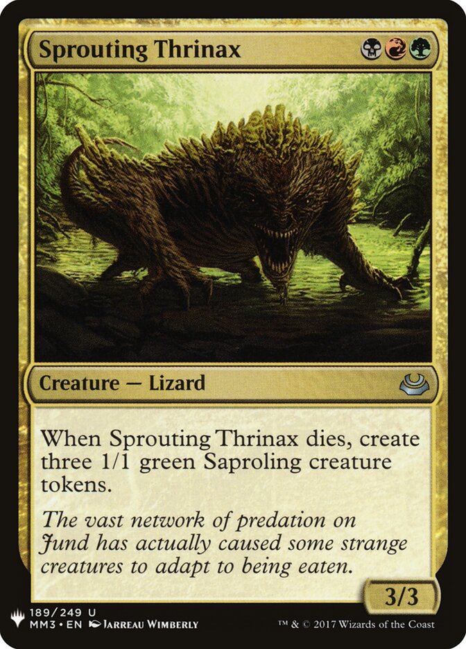 Trinax Germinante / Sprouting Thrinax - Magic: The Gathering - MoxLand