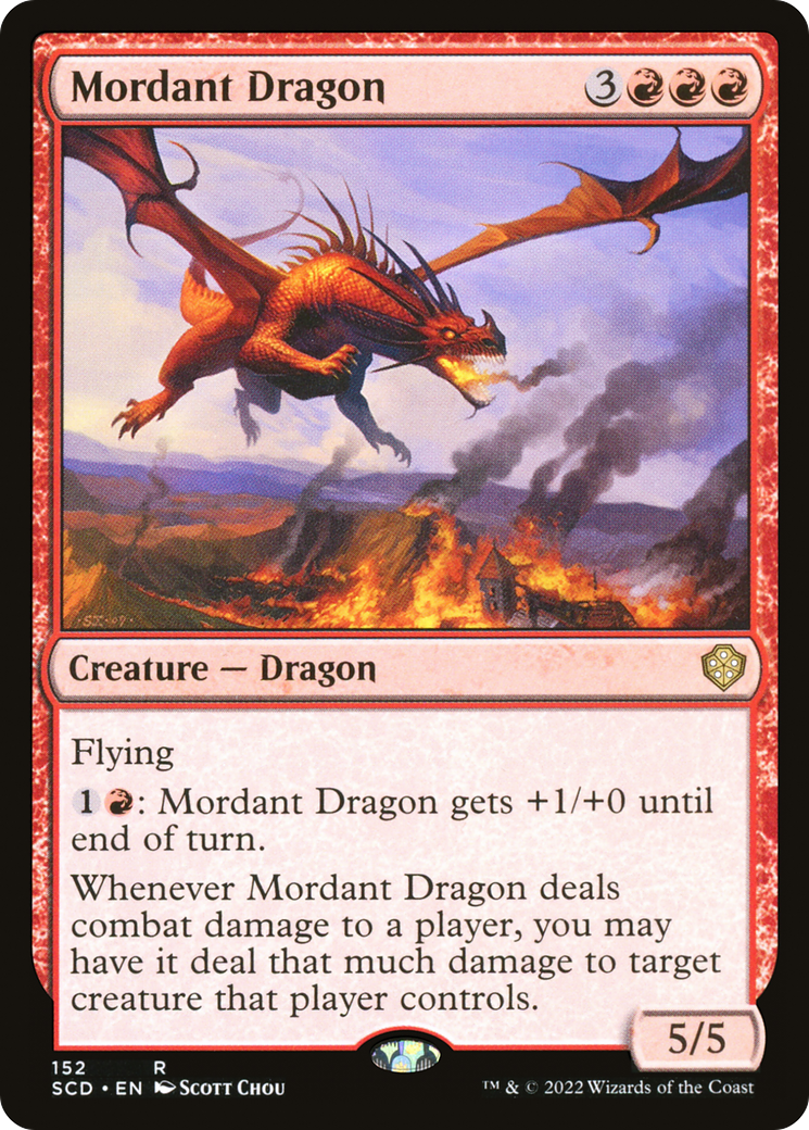 Dragão Mordaz / Mordant Dragon - Magic: The Gathering - MoxLand