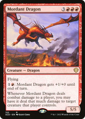 Dragão Mordaz / Mordant Dragon - Magic: The Gathering - MoxLand