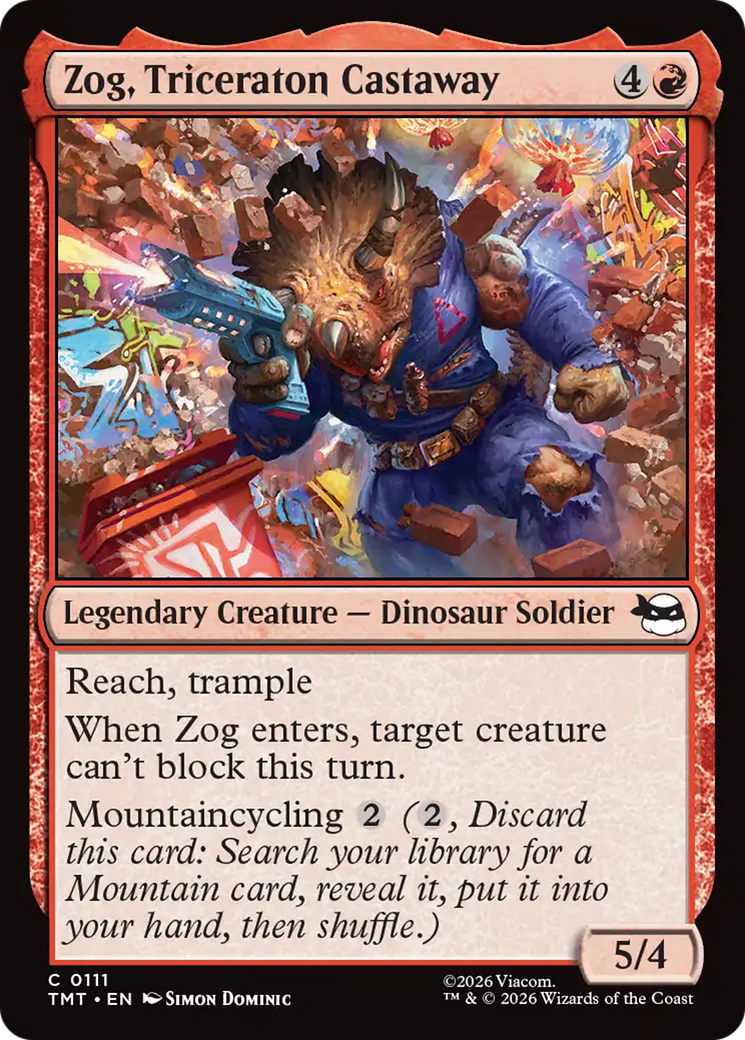 Zog, Triceraton Castaway - Magic: The Gathering - MoxLand