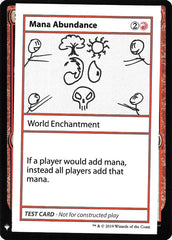 Mana Abundance - Magic: The Gathering - MoxLand