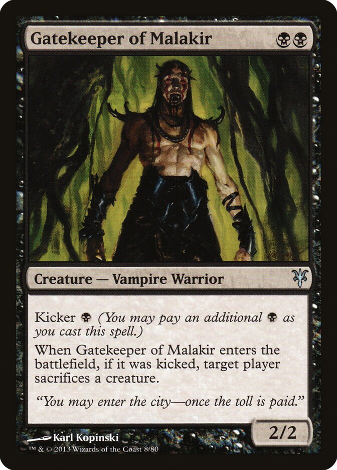 Porteiro de Malakir / Gatekeeper of Malakir - Magic: The Gathering - MoxLand