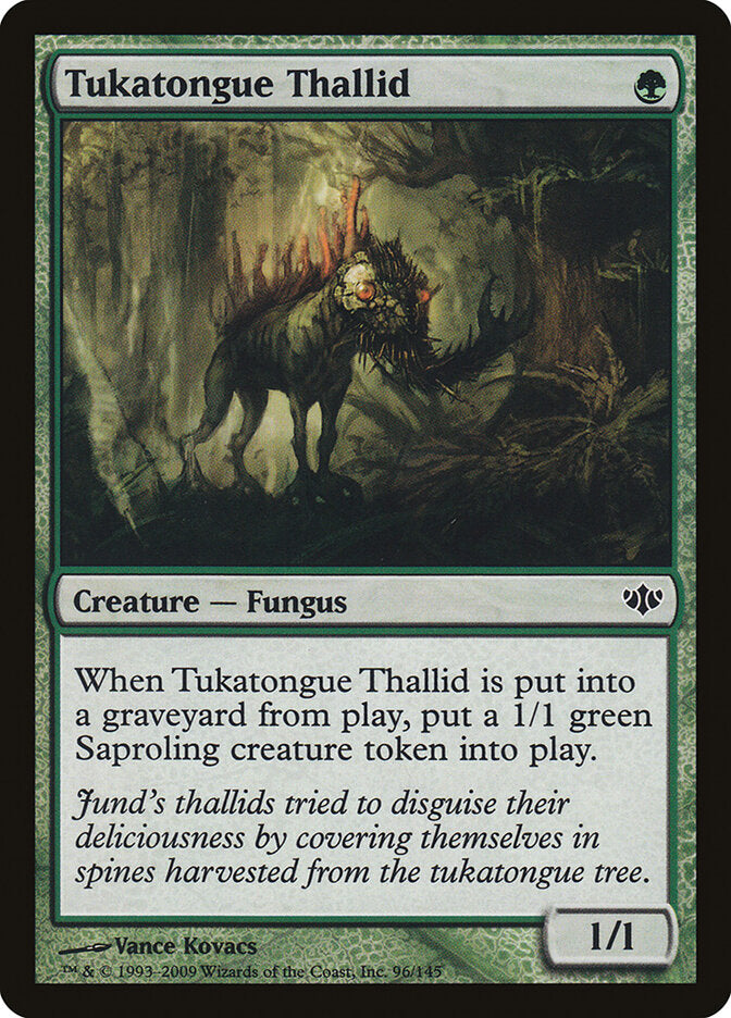 Talídia de Tukatunga / Tukatongue Thallid - Magic: The Gathering - MoxLand