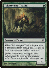 Talídia de Tukatunga / Tukatongue Thallid - Magic: The Gathering - MoxLand