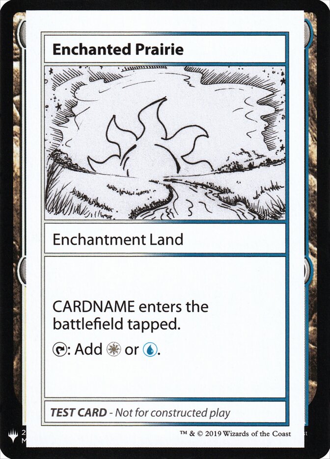 Enchanted Prairie - Magic: The Gathering - MoxLand
