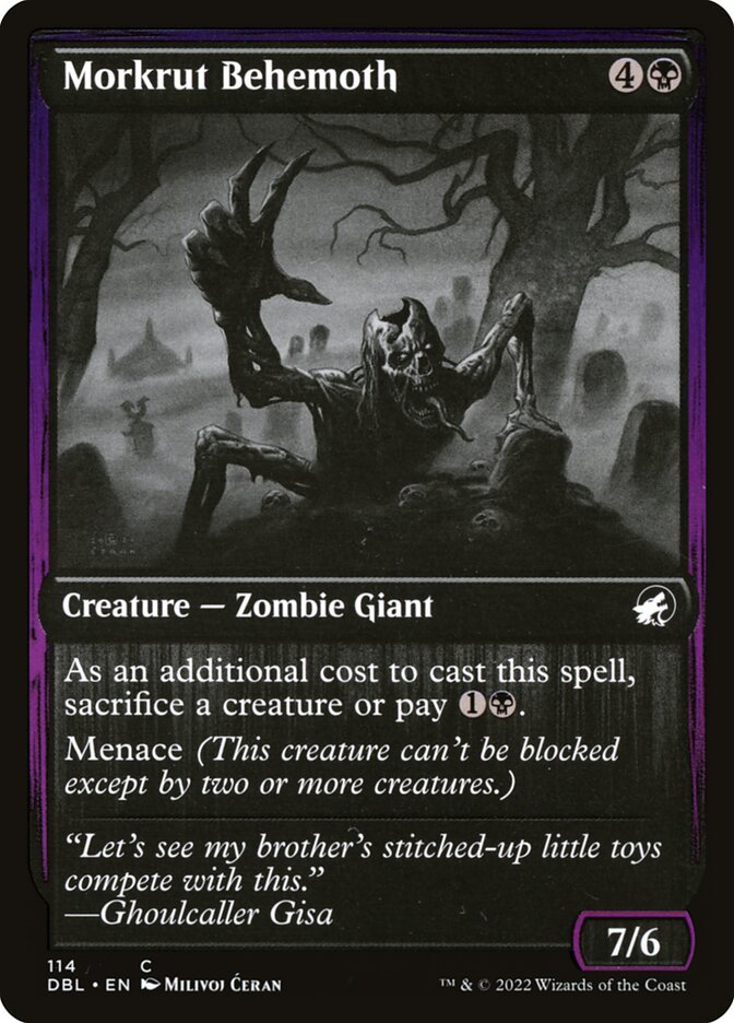 Behemoth do Morkrut / Morkrut Behemoth - Magic: The Gathering - MoxLand