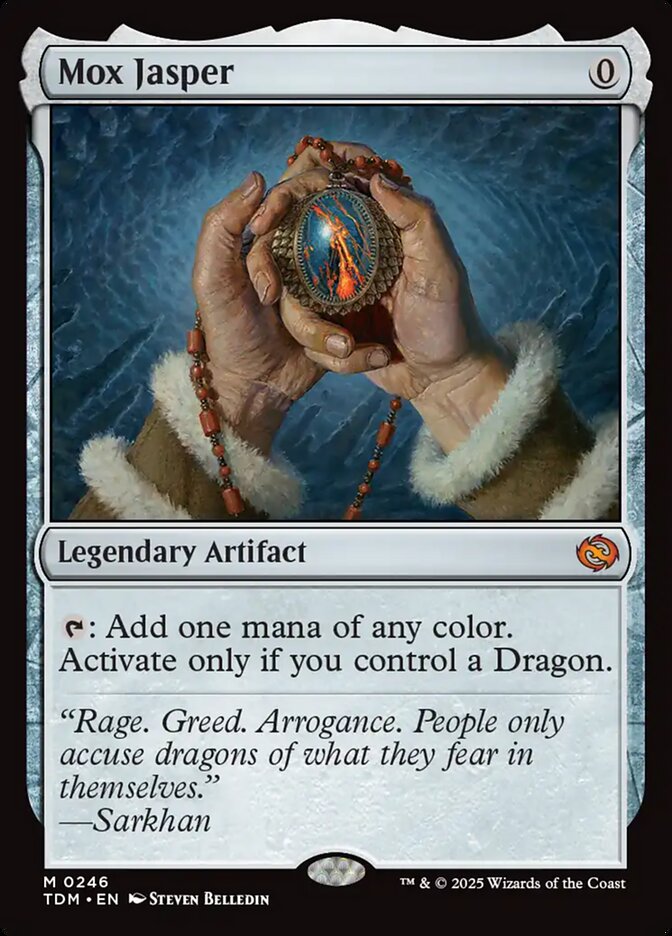 Mox de Jaspe / Mox Jasper - Magic: The Gathering - MoxLand