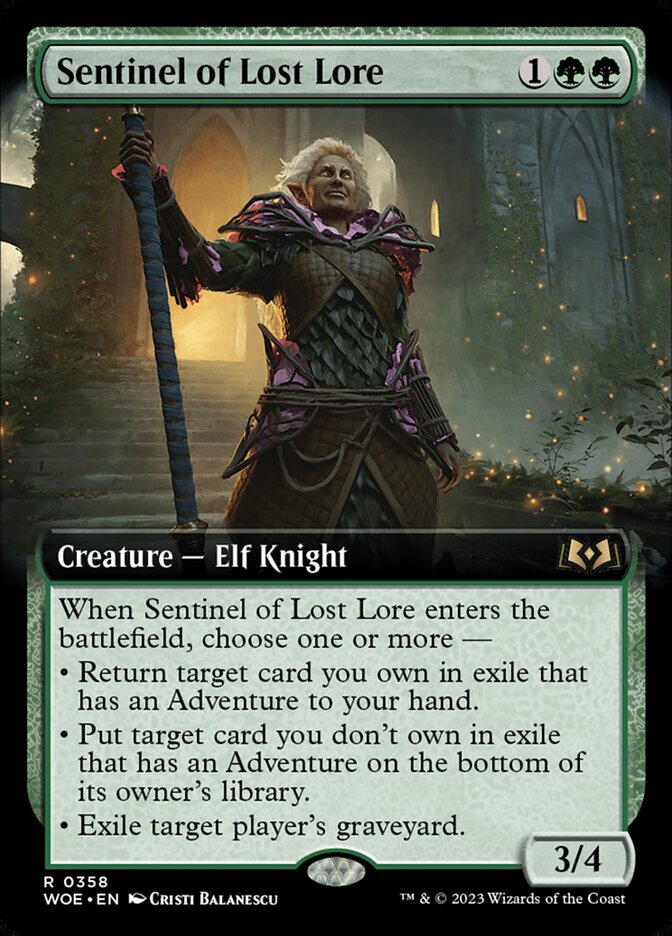 Sentinela do Saber Perdido / Sentinel of Lost Lore - Magic: The Gathering - MoxLand