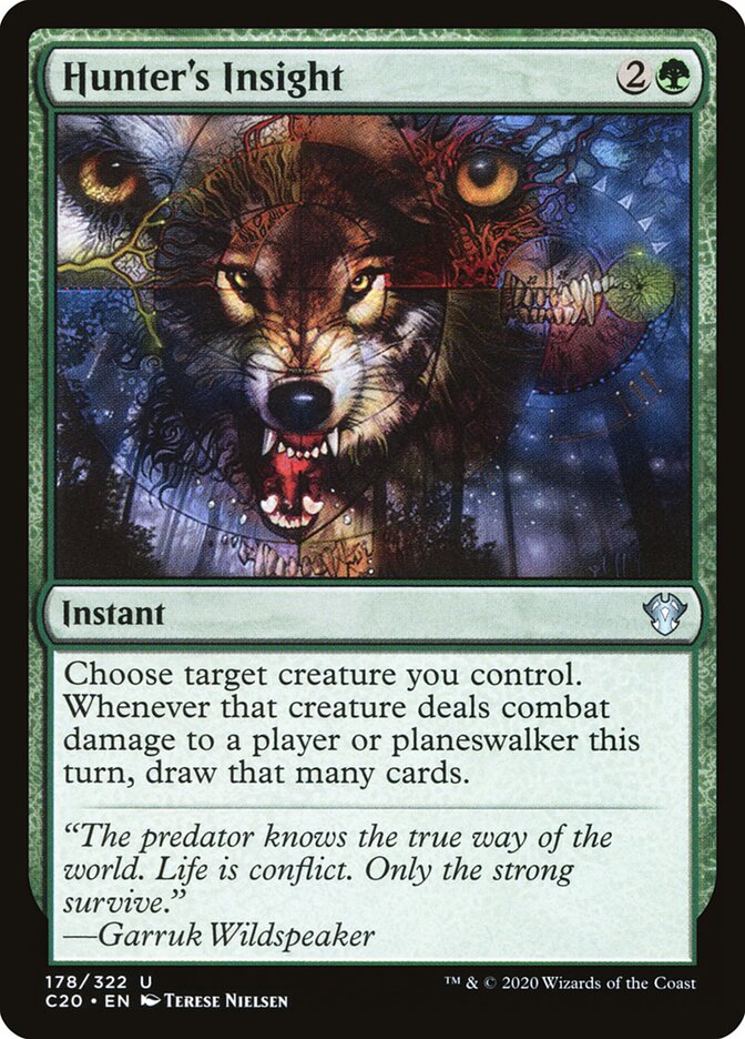 Percepção do Caçador / Hunter's Insight - Magic: The Gathering - MoxLand