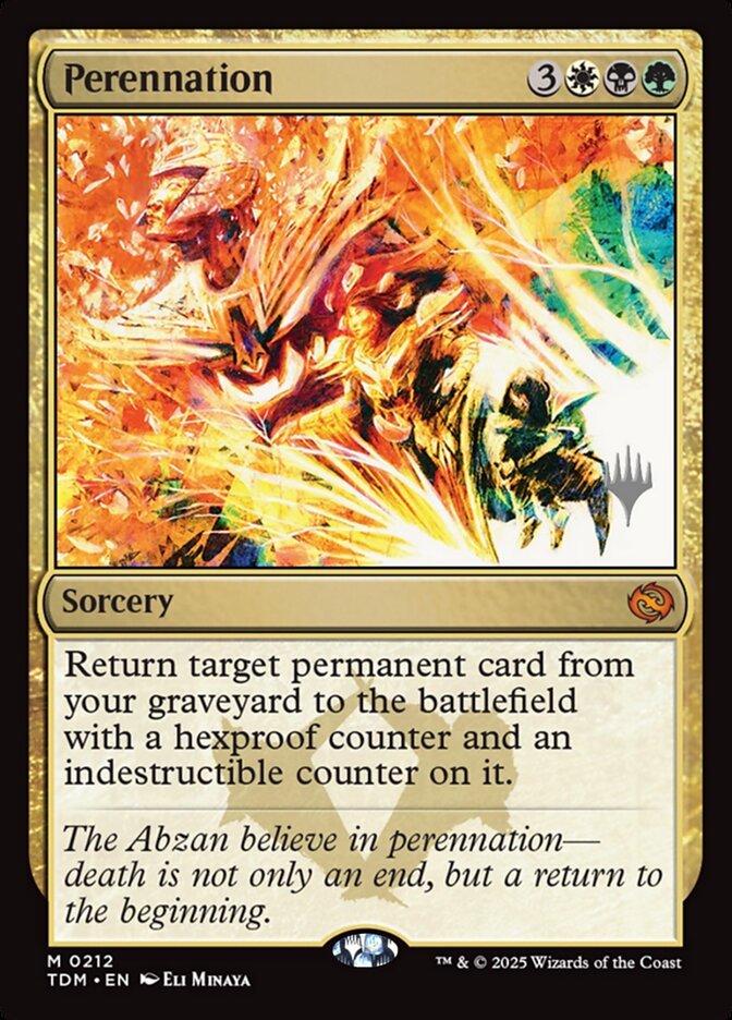 Perennation - Magic: The Gathering - MoxLand