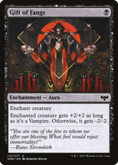 Dádiva das Presas / Gift of Fangs - Magic: The Gathering - MoxLand