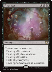 Final Act / Final Act - Magic: The Gathering - MoxLand