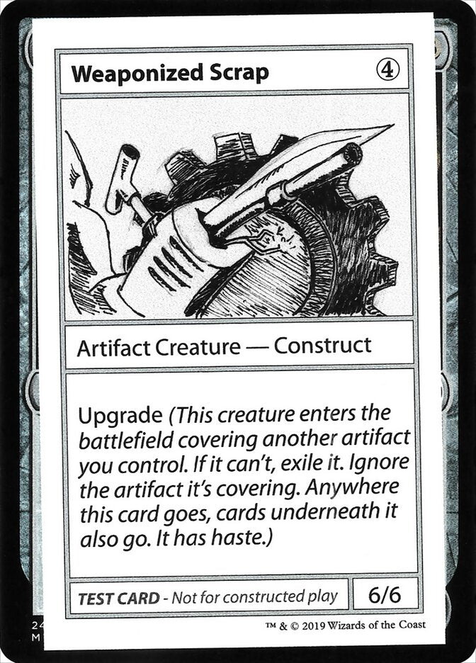Weaponized Scrap - Magic: The Gathering - MoxLand