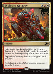 Fuga Explosiva / Explosive Getaway - Magic: The Gathering - MoxLand