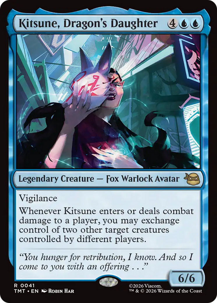 Kitsune, Dragon's Daughter - Magic: The Gathering - MoxLand