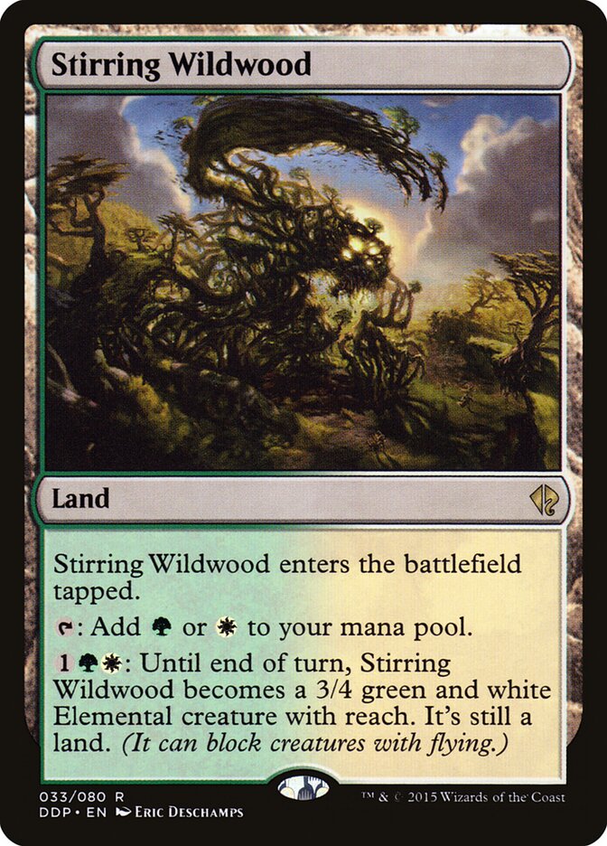 Bosque Selvagem Andarilho / Stirring Wildwood - Magic: The Gathering - MoxLand