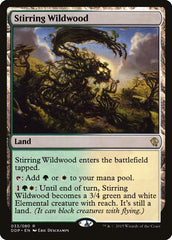 Bosque Selvagem Andarilho / Stirring Wildwood - Magic: The Gathering - MoxLand