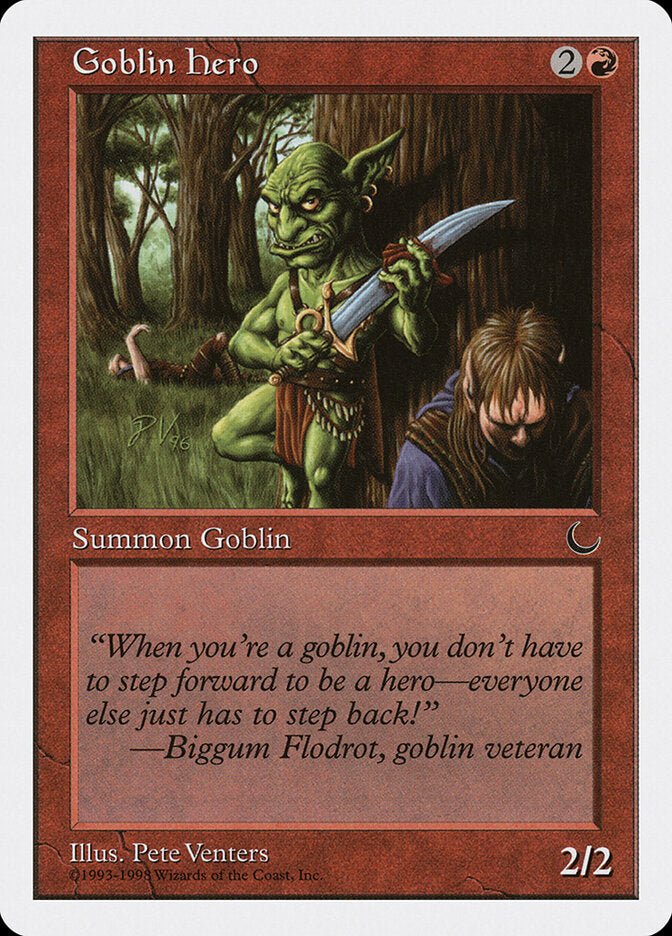 Herói dos Goblins / Goblin Hero - Magic: The Gathering - MoxLand