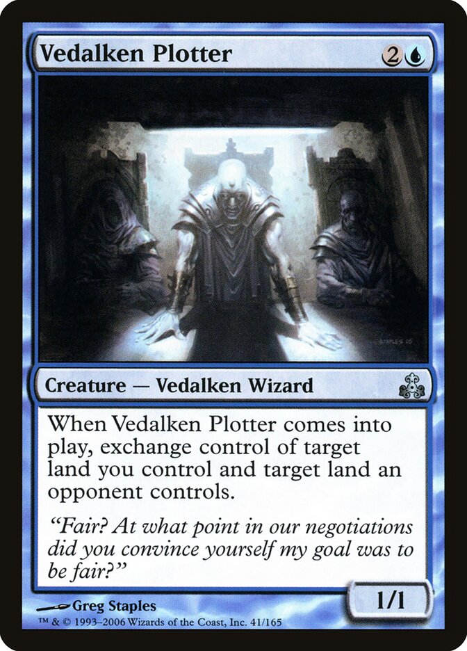 Conspirador Vedalkeano / Vedalken Plotter - Magic: The Gathering - MoxLand