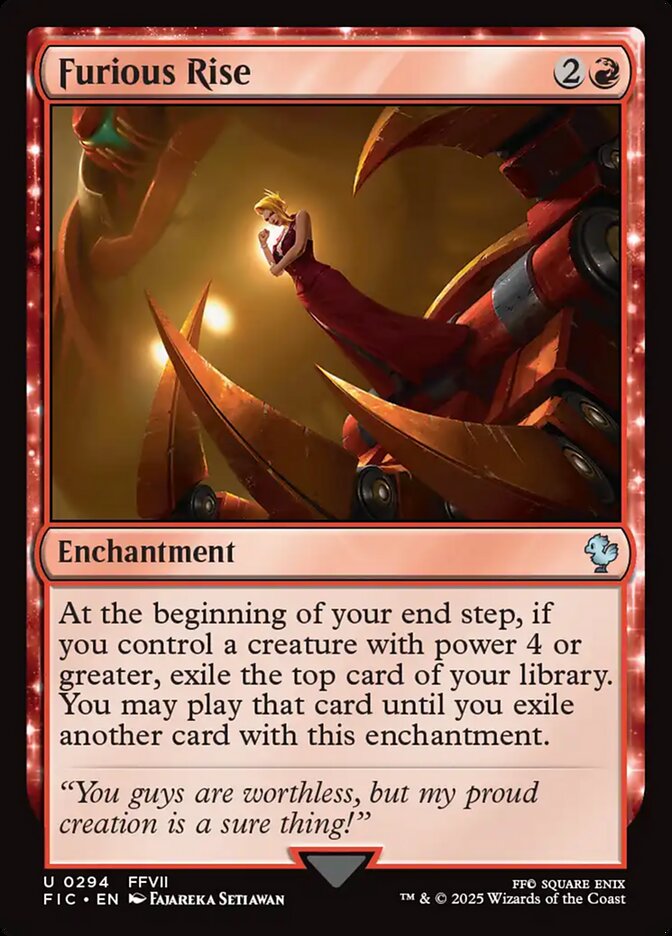 Escalada Furiosa / Furious Rise - Magic: The Gathering - MoxLand