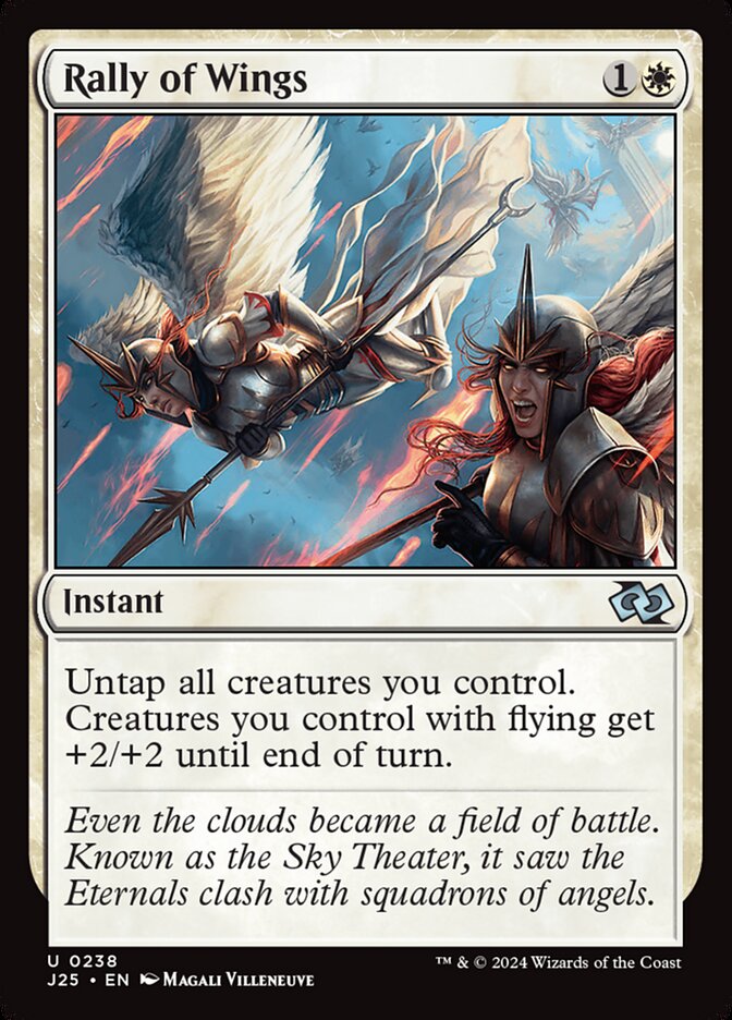 Reunião de Asas / Rally of Wings - Magic: The Gathering - MoxLand