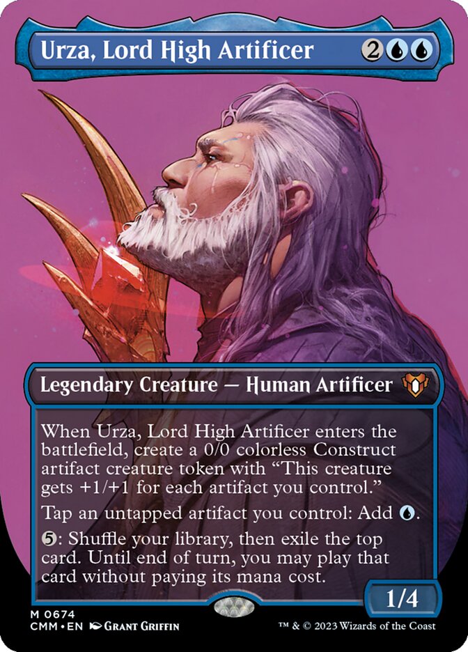 Urza, Grão-lorde Artífice / Urza, Lord High Artificer - Magic: The Gathering - MoxLand