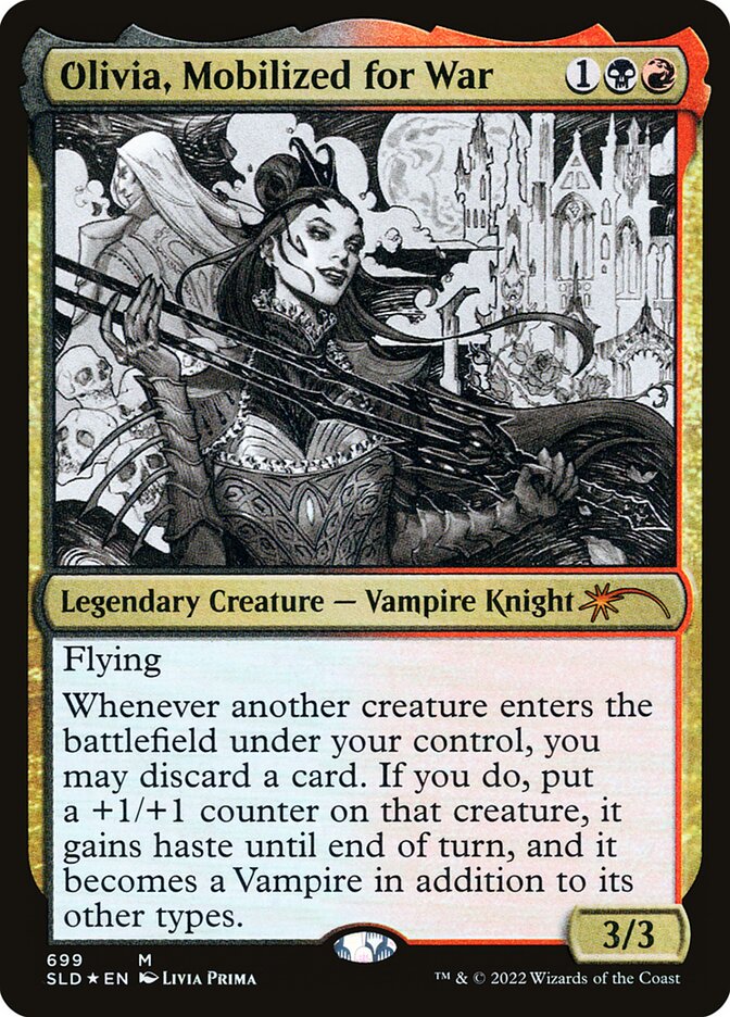 Olivia, Mobilizada para a Guerra / Olivia, Mobilized for War - Magic: The Gathering - MoxLand