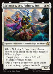 Splinter & Leo, Father & Son - Magic: The Gathering - MoxLand