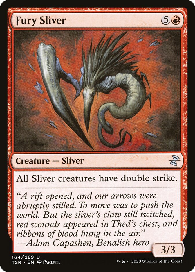Fractius da Fúria / Fury Sliver - Magic: The Gathering - MoxLand