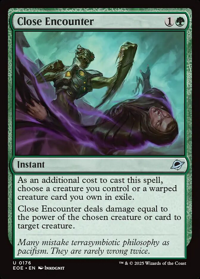 Contato Imediato / Close Encounter - Magic: The Gathering - MoxLand