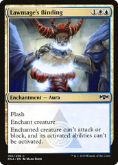 Selamento do Mago Legista / Lawmage's Binding - Magic: The Gathering - MoxLand
