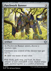 Estandarte dos Retalhos / Patchwork Banner - Magic: The Gathering - MoxLand