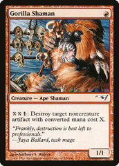 Xamã dos Gorilas / Gorilla Shaman - Magic: The Gathering - MoxLand
