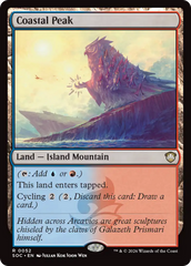 Coastal Peak - Magic: The Gathering - MoxLand