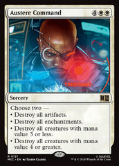 Comando Austero / Austere Command - Magic: The Gathering - MoxLand