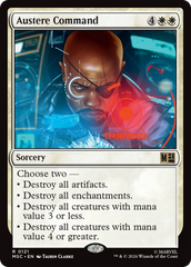 Comando Austero / Austere Command - Magic: The Gathering - MoxLand