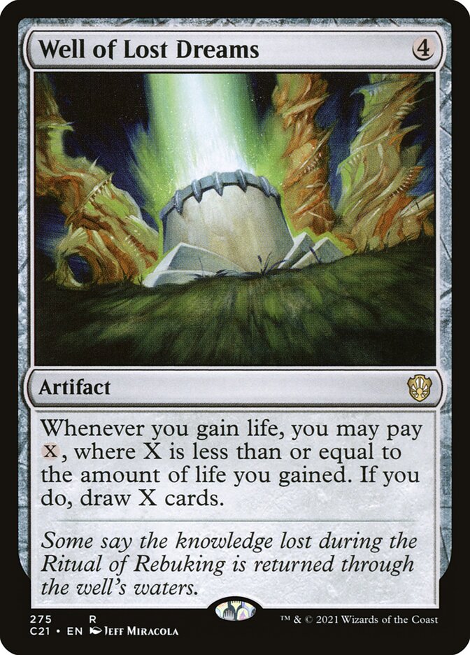 Poço dos Sonhos Perdidos / Well of Lost Dreams - Magic: The Gathering - MoxLand