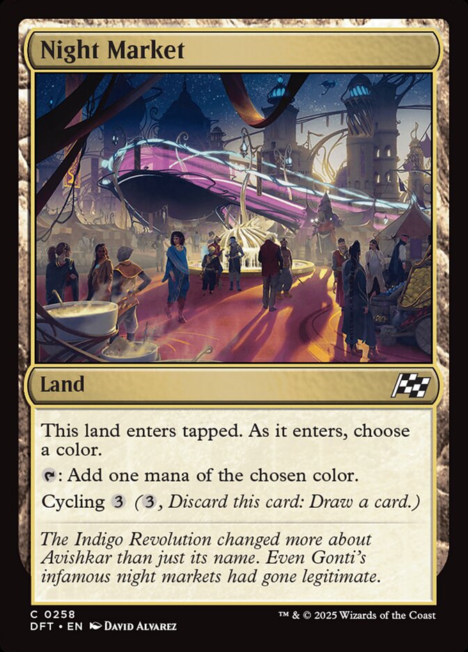 Mercado Noturno / Night Market - Magic: The Gathering - MoxLand
