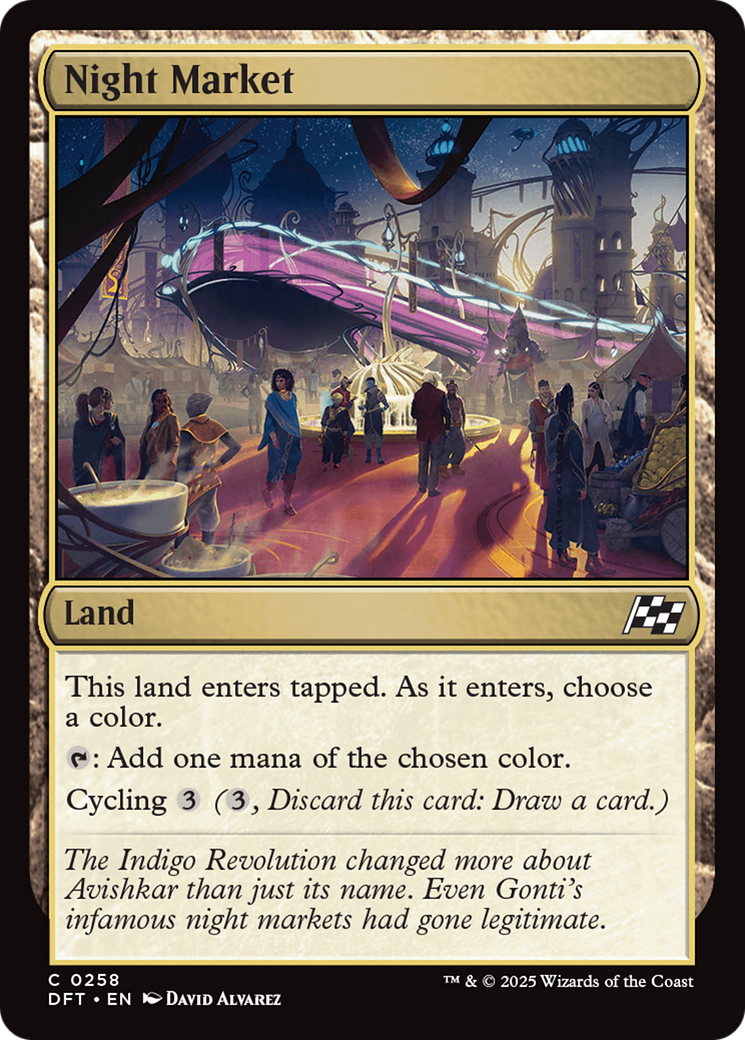 Mercado Noturno / Night Market - Magic: The Gathering - MoxLand