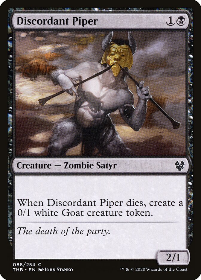 Flautista Dissonante / Discordant Piper - Magic: The Gathering - MoxLand