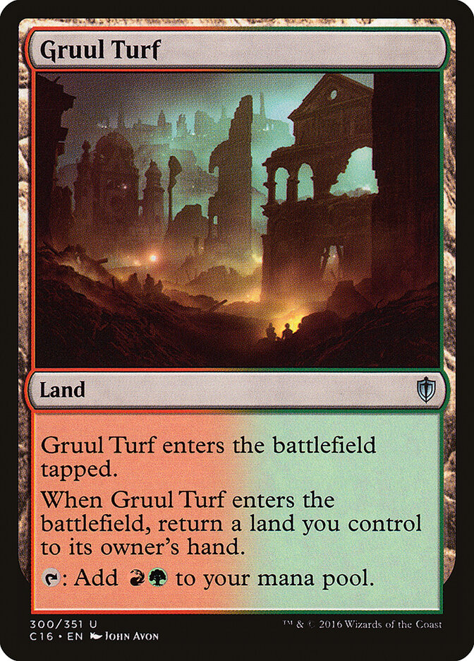 Gleba Gruul / Gruul Turf - Magic: The Gathering - MoxLand