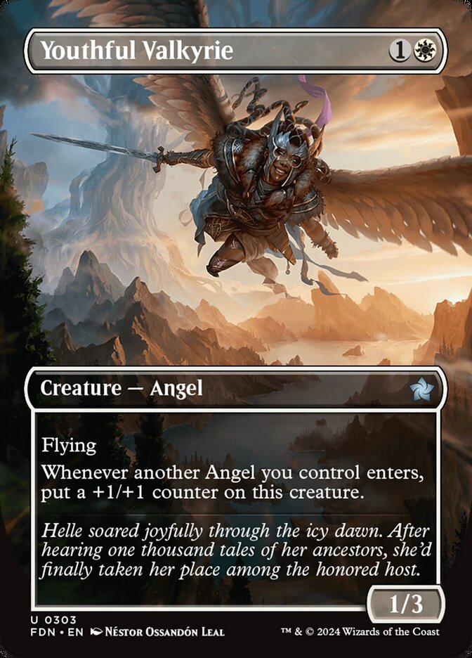 Valquíria Jovem / Youthful Valkyrie - Magic: The Gathering - MoxLand