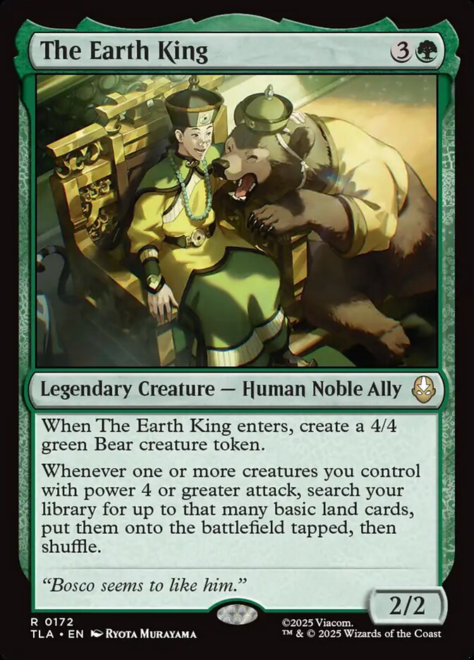 O Rei da Terra / The Earth King - Magic: The Gathering - MoxLand