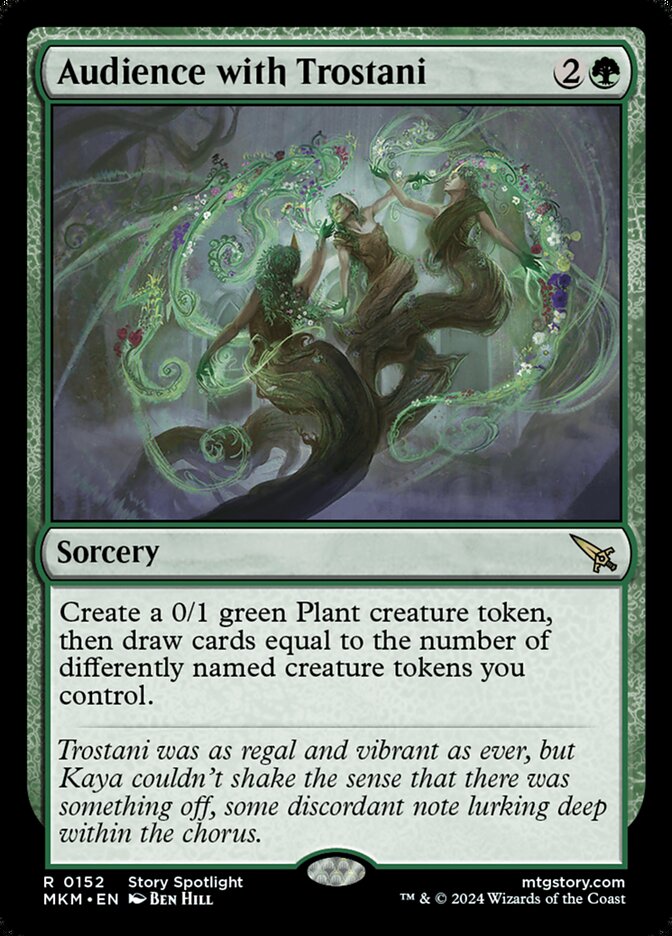 Audiência com Trostani / Audience with Trostani - Magic: The Gathering - MoxLand