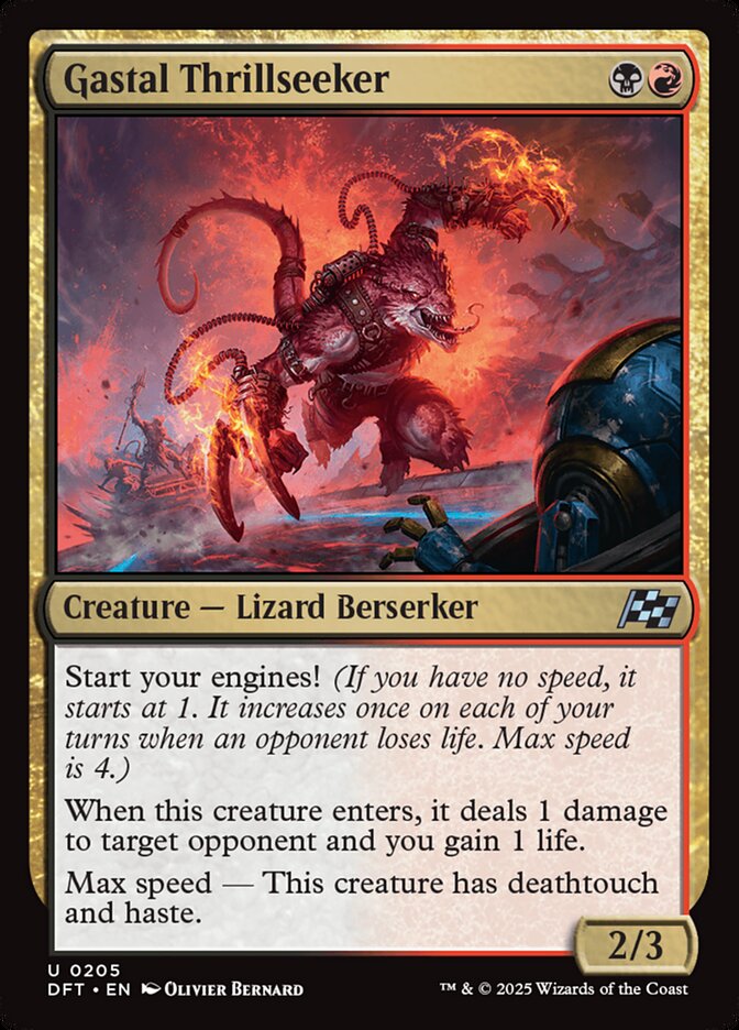 Temerário de Gastal / Gastal Thrillseeker - Magic: The Gathering - MoxLand
