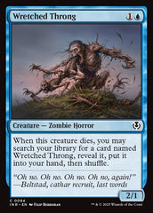 Multidão Abominável / Wretched Throng - Magic: The Gathering - MoxLand