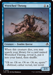 Multidão Abominável / Wretched Throng - Magic: The Gathering - MoxLand