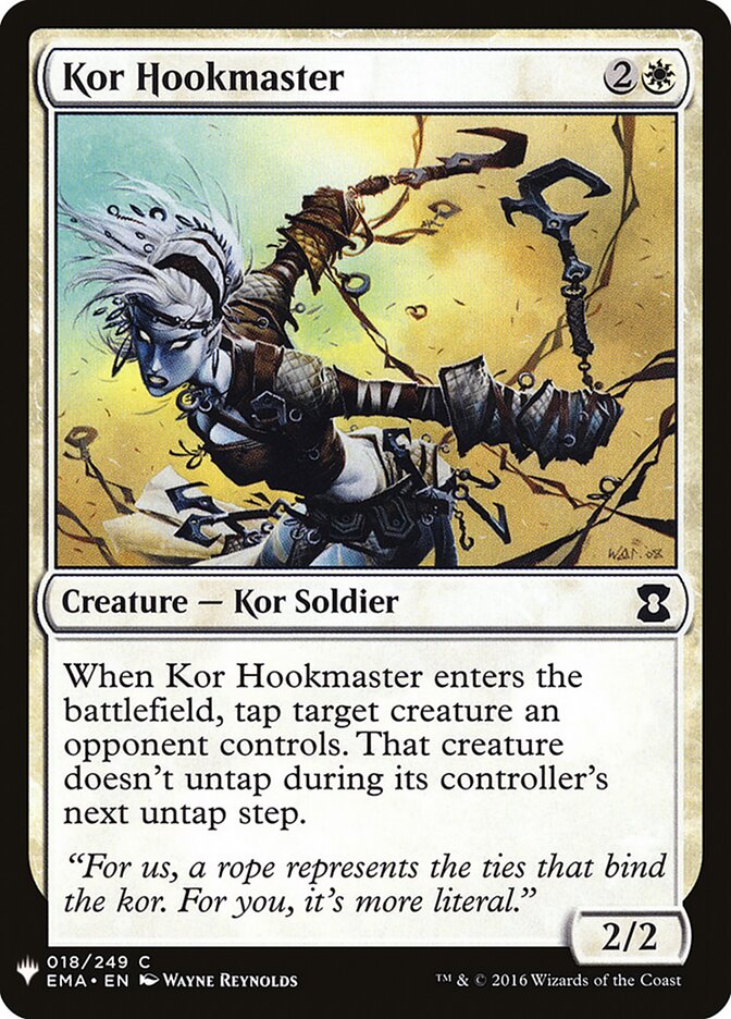 Mestre em Arpéu Kor / Kor Hookmaster - Magic: The Gathering - MoxLand