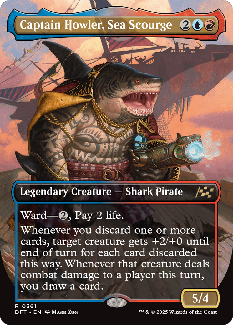 Capitão Berro, Flagelo dos Mares / Captain Howler, Sea Scourge - Magic: The Gathering - MoxLand
