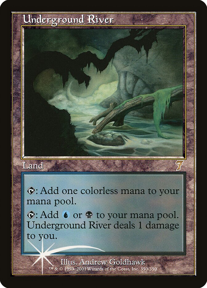 Rio Subterrâneo / Underground River - Magic: The Gathering - MoxLand